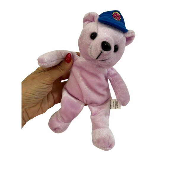 Mandy Moore Vintage Bear #2 Beanbag Plush Stuffed Animal Toy 2000 Handmade 3+ - Picture 4 of 12